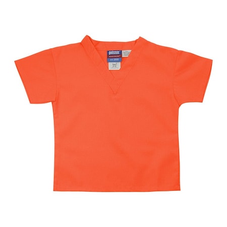 Gelscrubs Kids Lgt. Orange Scrub Shirt, Small 3-4 Years Old 6774-TEN-S